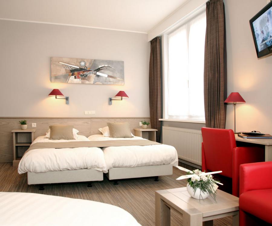 Hotel De Panne Kust kamer b+ Ambassador